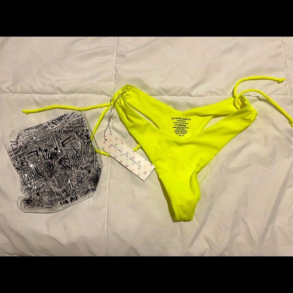 Boutine LA Sour Yellow Multi Bottoms Small